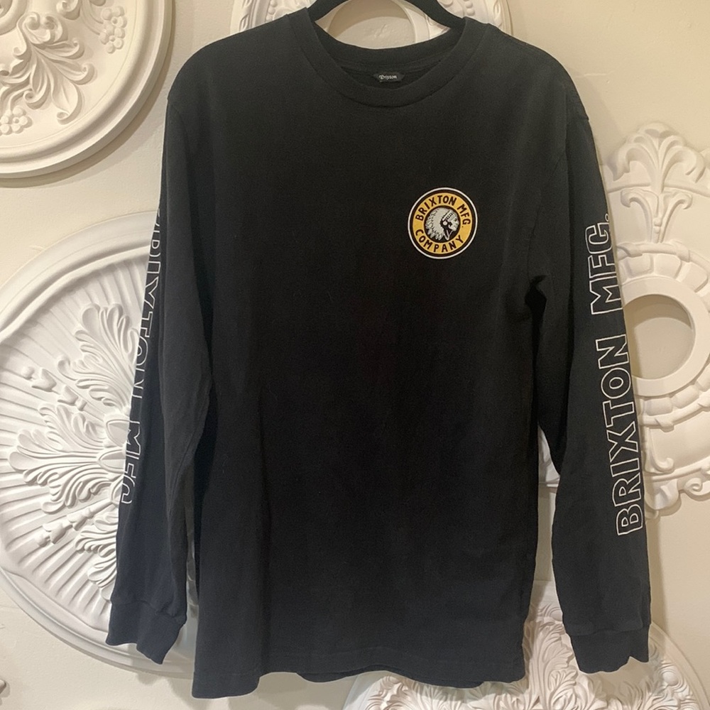 Brixton black logo tshirt